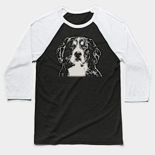 Berner Portraits Canine Couture, Stylish Statement Tee Collection Baseball T-Shirt